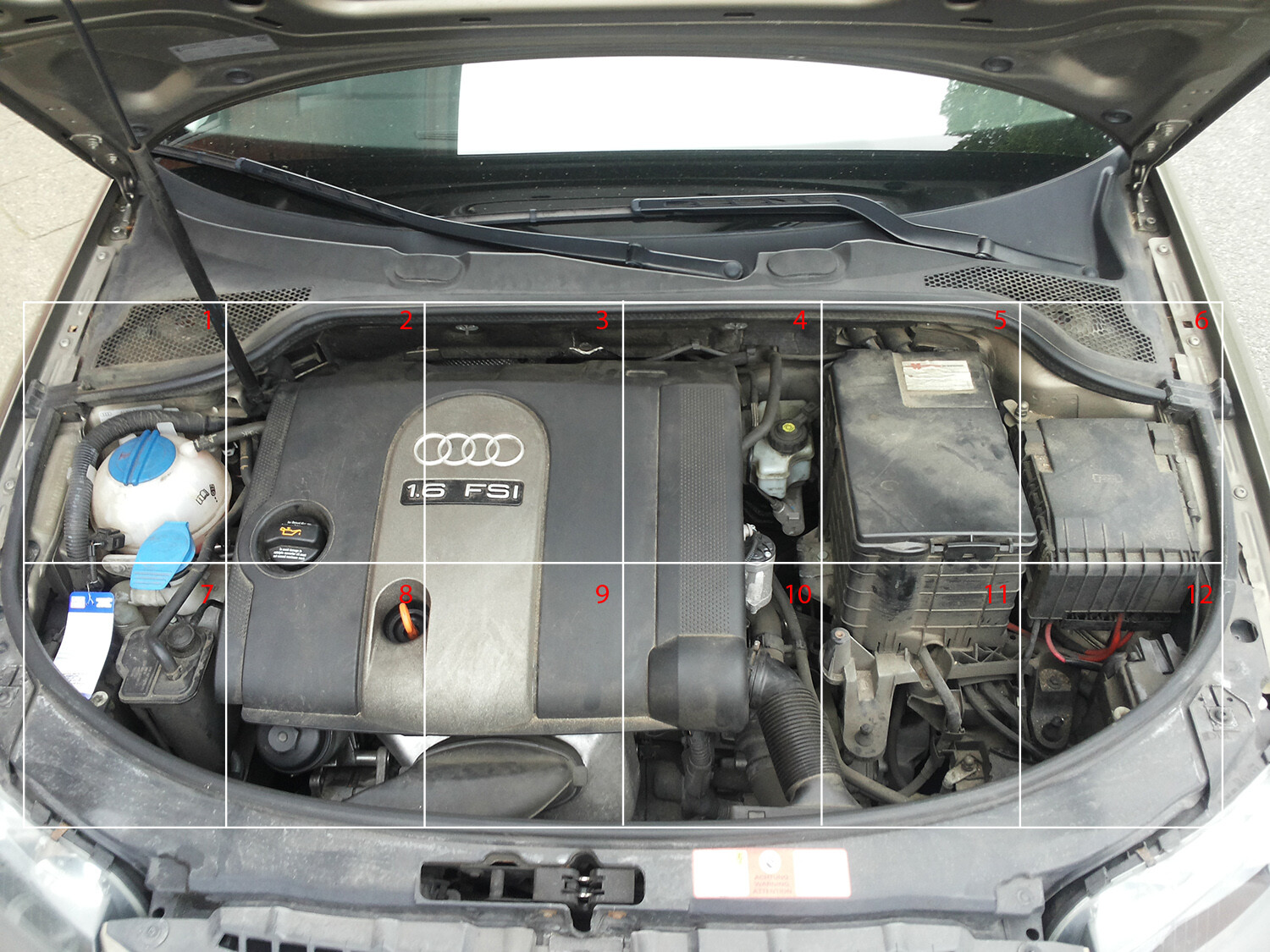 Audi A3 8P 08-12 Gebläsemotor Lüftermotor Innenraumgebläse Klima